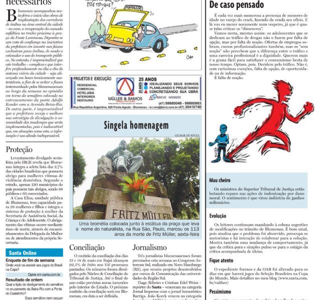 Valter Ostermann coluna Cristian Weiss, Cristian Edel Weiss, Tiago Ribeiro dos Santos, são premiados na Intercom Expocom Sul jornalismo de humor