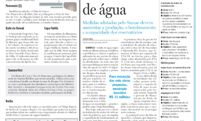 Bairros falta de ficarão sem água em blumenau samae calor eta Cristian Edel Weiss Jornal de Santa Catarina jornalista de dados multimídia Alemanha Brasil