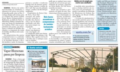 Cerco ao barulho noturno em Blumenau postos de gasolina e casas noturnas Cristian Weiss Cristian Edel Weiss Jornal de Santa catarina RBS NSC