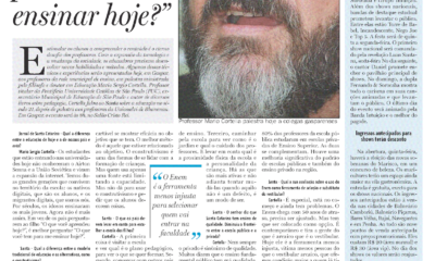 Mario Sergio Cortella faz palestra Blumenau entrevista filósofo pedagogia educação Cristian Edel Weiss Jornal de Santa Catarina jornalista de dados multimídia Alemanha Brasil