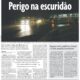 Perigo na escuridao da BR-470 Cristian Edel Weiss Jornal de Santa Catarina jornalista de dados multimídia Alemanha Brasil rodovia federal acidentes duplicação