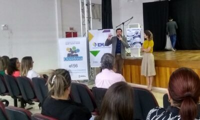 Semana Municipal da Transparência e Combate à Corrupção transparência pública lei de acesso à informação navegantes controladoria geral da uniao santa catarina jornalismo de dados cristian edel weiss palestra