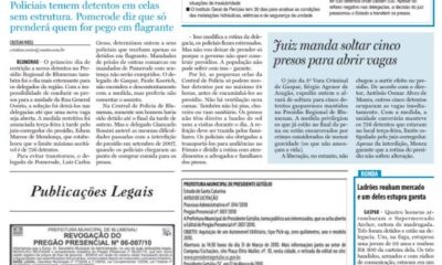 interdicao presidio de blumenau rotina delegacias segurança assalto estatistica de crimes cristian edel weiss Jornal de Santa Catarina jornalista de dados multimídia Alemanha Brasil