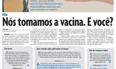 onde tomar vacina gripe A h1n1 h3n2 Cristian Edel Weiss Cristian Weiss Jornal de Santa Catartina Blumenau jornalista de dados multimídia Alemanha Brasil
