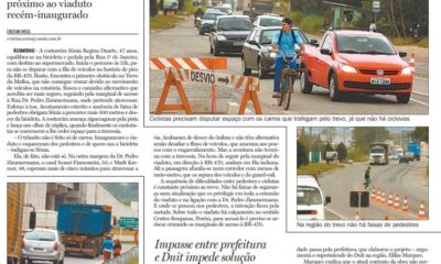 Confusão no viaduto e no trevo da Mafisa no trânsito de Blumenau na BR-470 e Dr Pedro Zimmermann pelo jornalista Cristian Edel Weiss Cristian Weiss da RBS NSC Comunicação Santa Catarina